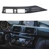 Kohlefaser Mittelkonsolen-Lüftungsgitter-Panelverkleidung Instrumententafelverkleidung für BMW 3er F30 F31 2012-2019