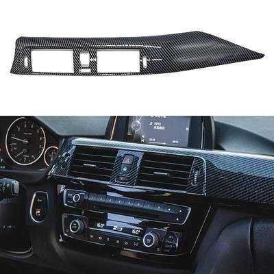 Panel výdechu středové konzole a panel přístrojové desky z uhlíkových vláken pro BMW řady 3 F30 F31 2012-2019