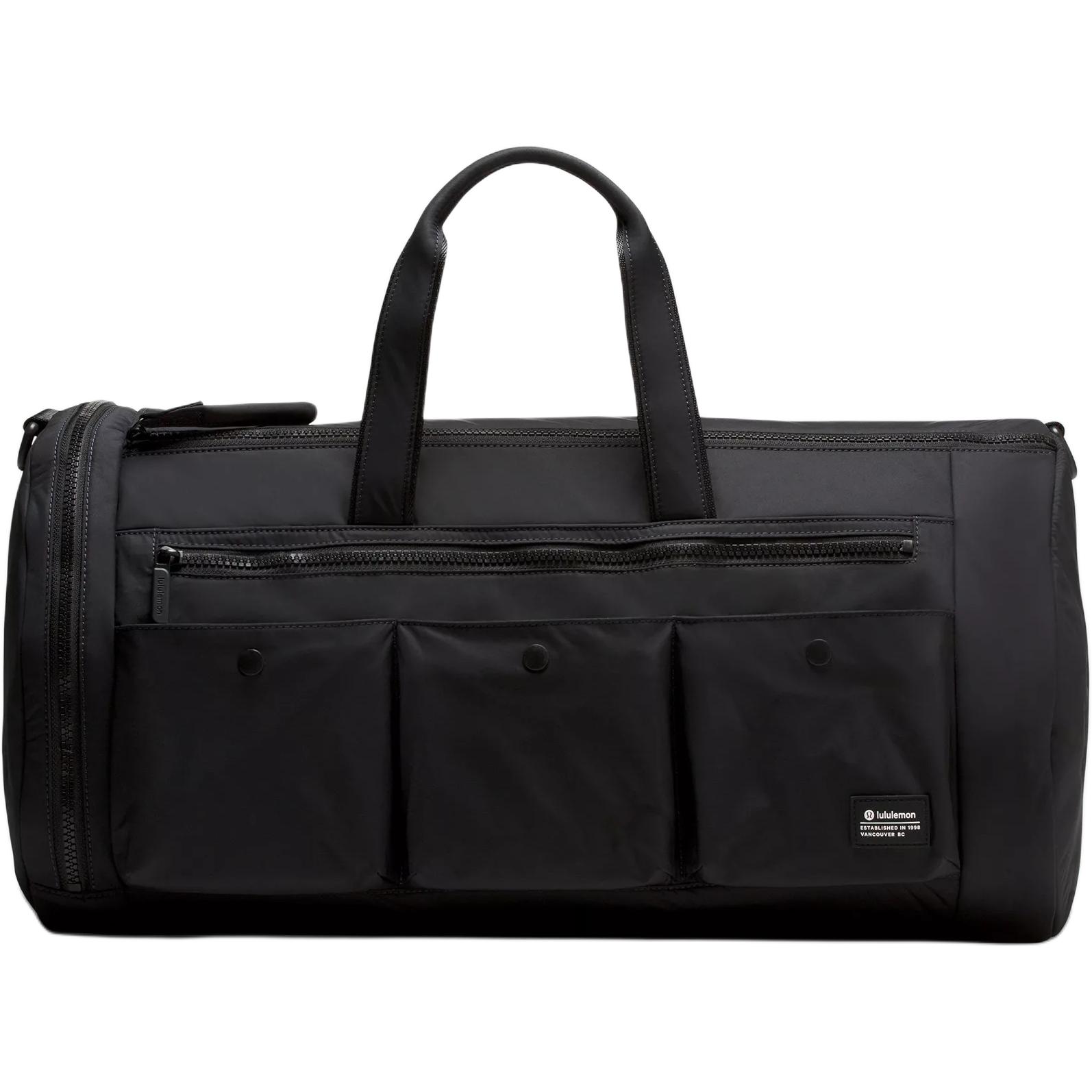 

Lululemon 24.5L Easy Access Double Zipper Travel Bag Unisex Bags Multicolor Black LU9CFXS-HBLK Mixed Black