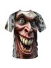 Novel Men'S Summer T-Shirt, 3D Digital Print Short Sleeves, Trendy Streetwear T-Shirt, Made of Fabric, a Perfect Gift