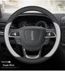 Lincoln Nautilus & Aviator Genuine Leather Steering Wheel Cover