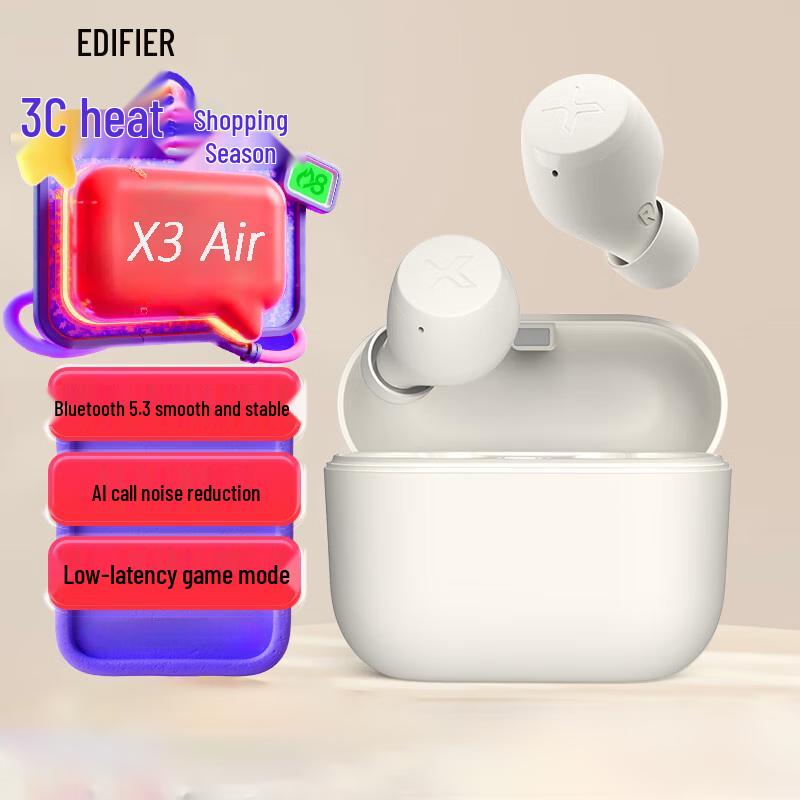 

EDIFIER X3 Air Wireless Bluetooth Earbuds