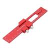 Aluminum Alloy Adjustable Sliding Stop Ruler 6 Inch T Type Scribing Ruler  Marking