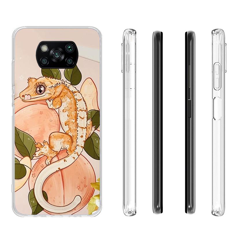 Lizards Geckos Cover Phone Case For Xiaomi Poco F7 Ultra X7 X6 X5 Pro M7 Redmi 15C 15 13C 13 12C 12 10C 10 9A 9C 9T 9 Shell Poco