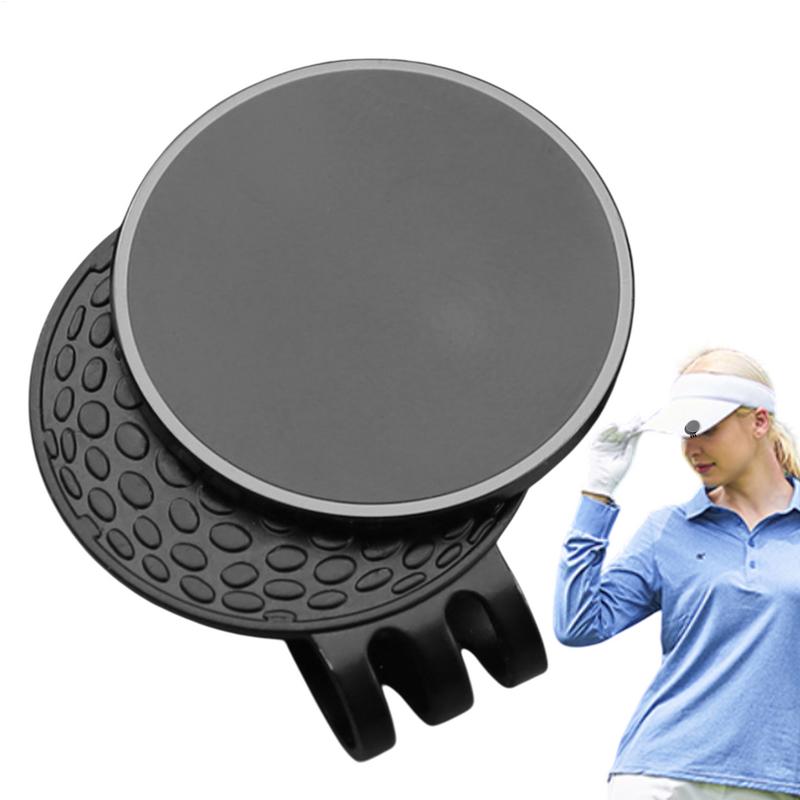Golf Ball Marker Hat Clip Metal Magnetic Golf Ball Marker Belt And Pocket Clip-On Golf Ball Marker Outdoor Golf Accessories