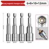 Hexagonal Magnetic Socket Head Self-Tapping Dovetail Screw Adapter for Steel Tile Drill and Air Wrench