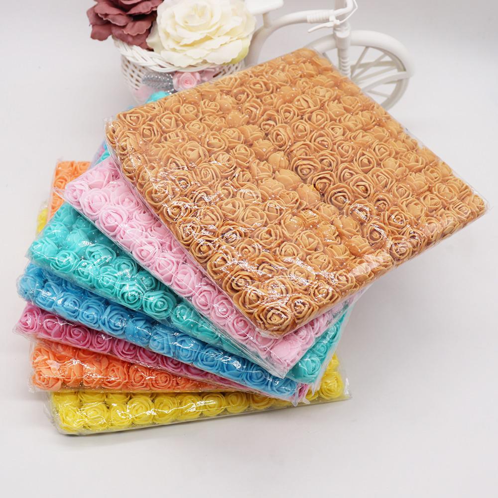 PE Foam Small Rose Candy Box & Bouquet for DIY Wedding/Home Decoration