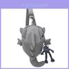Dinosaur Shark Cartoon Backpack For School Boys Girls With Lightweight Nylon Design