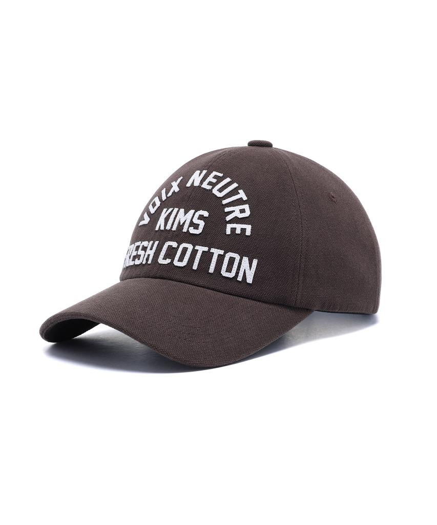 Kimseupeulesikoteunmakes [Kim Shabu Kal X Kims] Voix Logo Ball Cap Brown