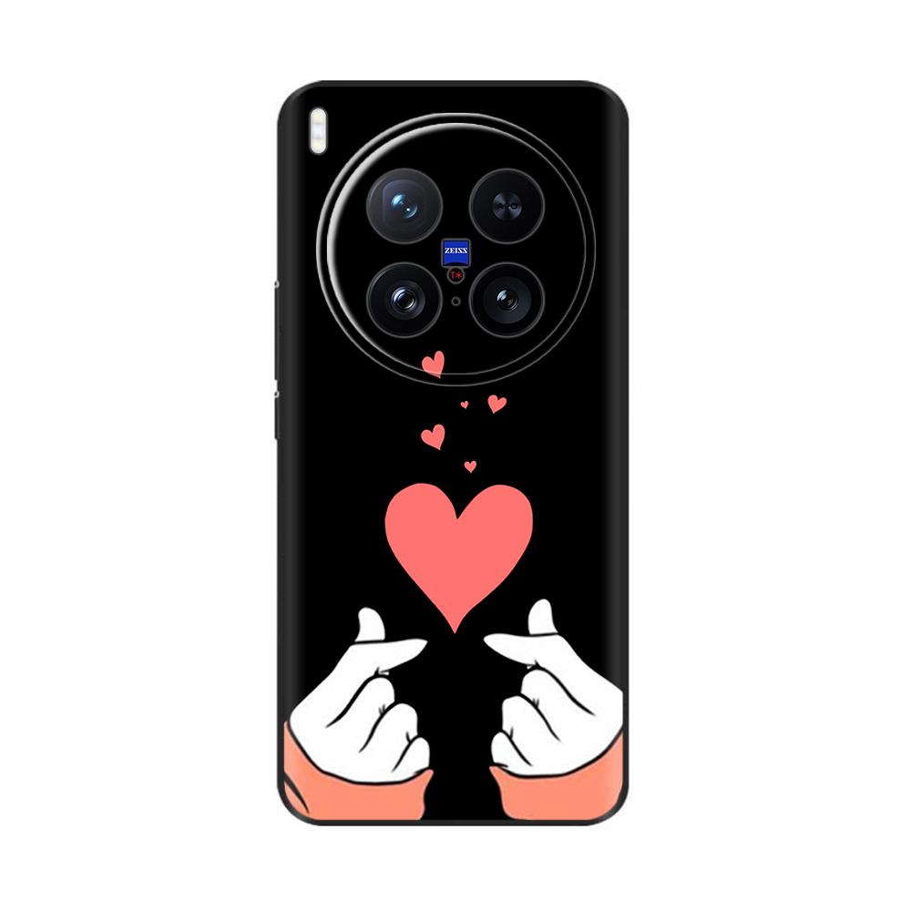 For Vivo X200 Ultra Case Soft TPU Cute Cartoon Painted Back Shell Cover For Vivo X200 Pro Mini Phone Cases for Vivo X200 Pro 5G