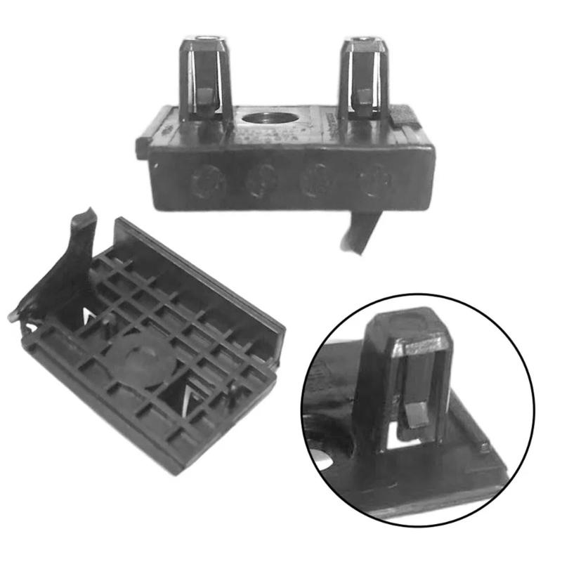 2x Front Bumper Center Fixing Bracket Holder Plate Frame Plastic Left & Right Side For Model 3 1084171-00-F 1084172-00-F