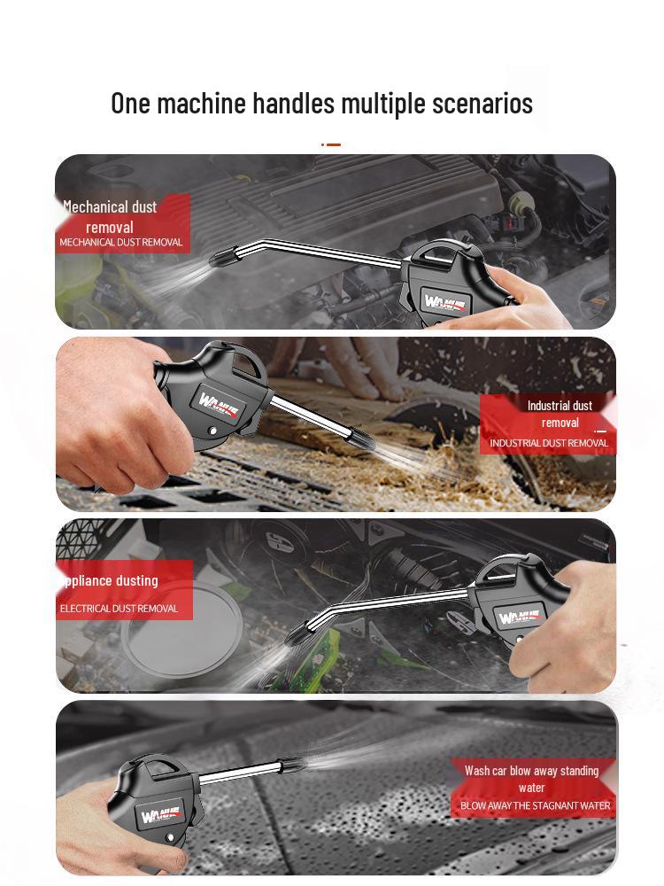 Wanhe High-Pressure Air Blow Gun for Dust Removal and Truck Inflation