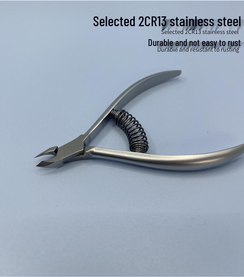 Professional Stainless Steel Nail Clippers Set for Dead Skin and Ingrown Nails