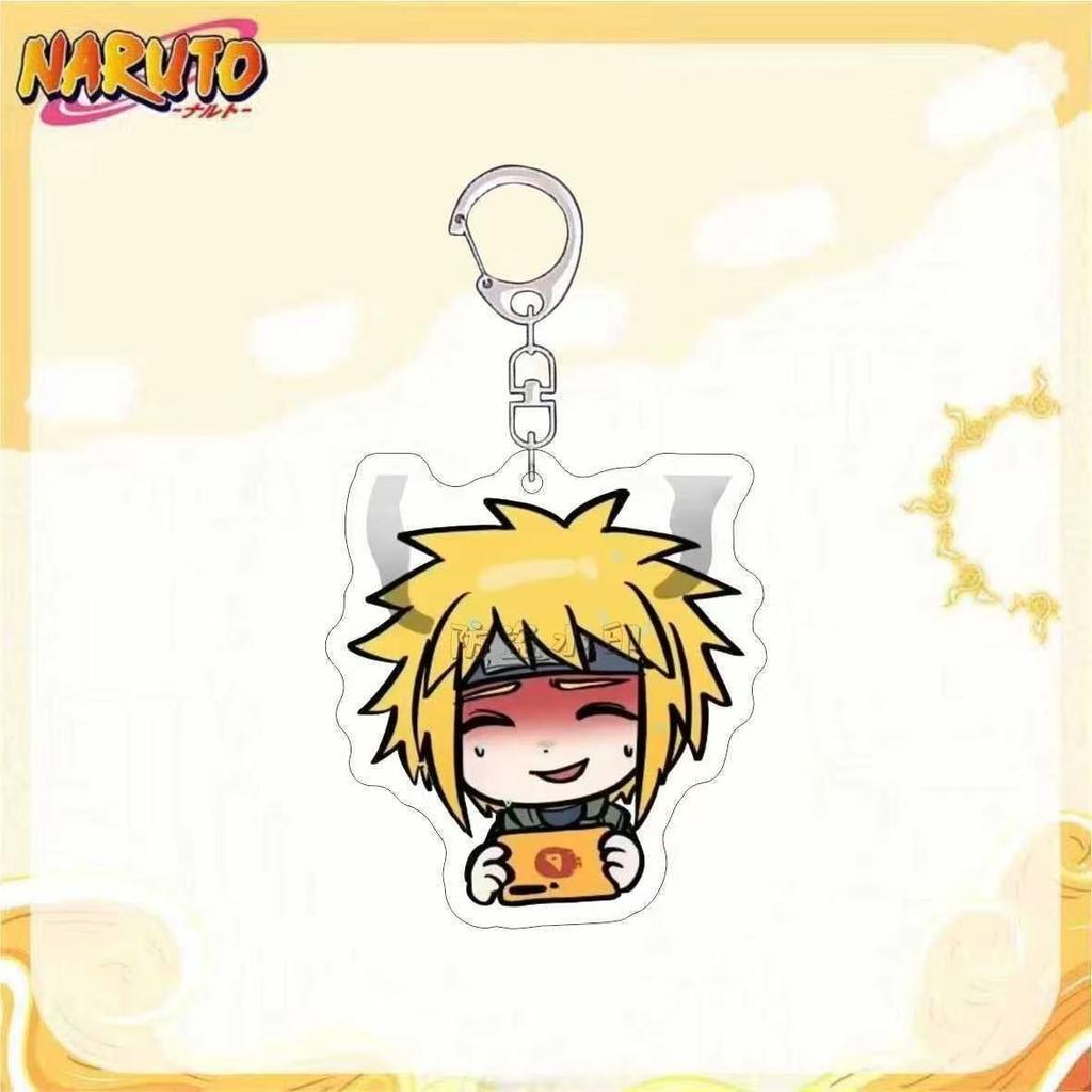 Anime Naruto Akrylowe akcesoria do breloczków Uzumaki Naruto Brelok z kreskówek