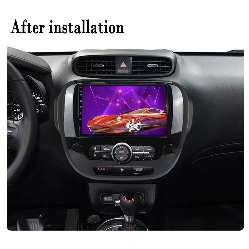 Android 14 For Kia Soul 2 2013-2019 Car Radio Multimedia Player GPS Navigaion DSP Screen