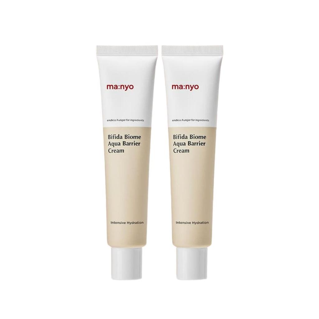 ma:nyo Bifida Biome Aqua Barrier Cream Refreshing Hydrating Gel Moisturizer 80ml Dual Pack