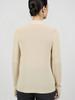 Early Autumn Cashmere & Mulberry Silk High-Neck Slim Fit Knitted Sweater for Women