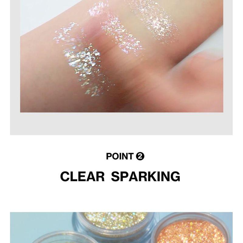 UNLEASHIA Lockerer Glitzer-Gel - 7 Farben