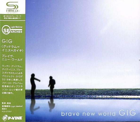 

CD GIGGOODRUMINNISGAITSCH Brave New World SHMCD PCD27057 PVINE 2022 Japan Obi Pop