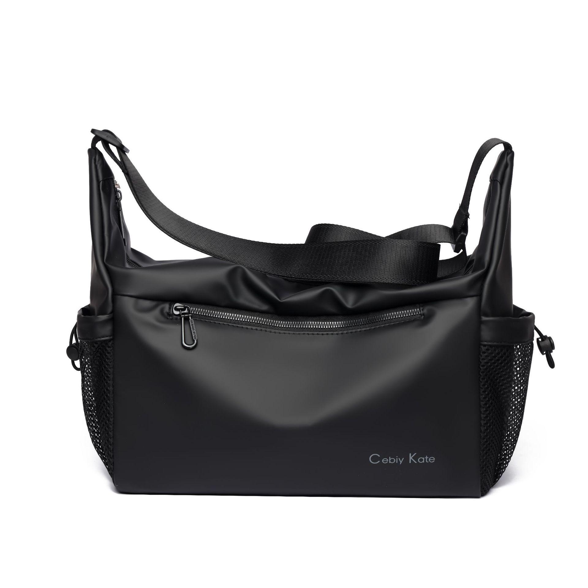 

Мужская водонепроницаемая сумка кроссбоди в корейском стиле - Модная, повседневная, универсальная и многофункциональная для деловых поездок. чёрный