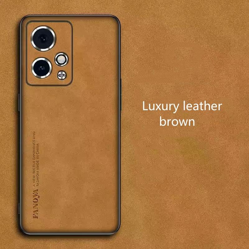 

Для Honor 200 Lite чехол из овчины из искусственной кожи матовый чехол для Huawei Honor 200 Pro мягкая рамка матовая задняя крышка чехлы в виде ракушки For Honor 200 Lite коричневый
