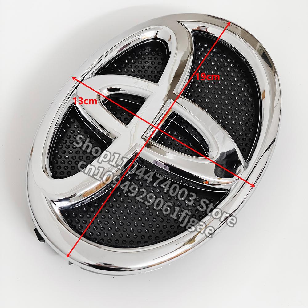DOUIPE1 Genuine 190mm Front Grille Badge for Toyota Landcruiser Prado