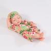Mini 11-inch Reborn Doll with Closed Eyes, Simulation Baby Doll for Little Girls, Early Education Sleeping Doll