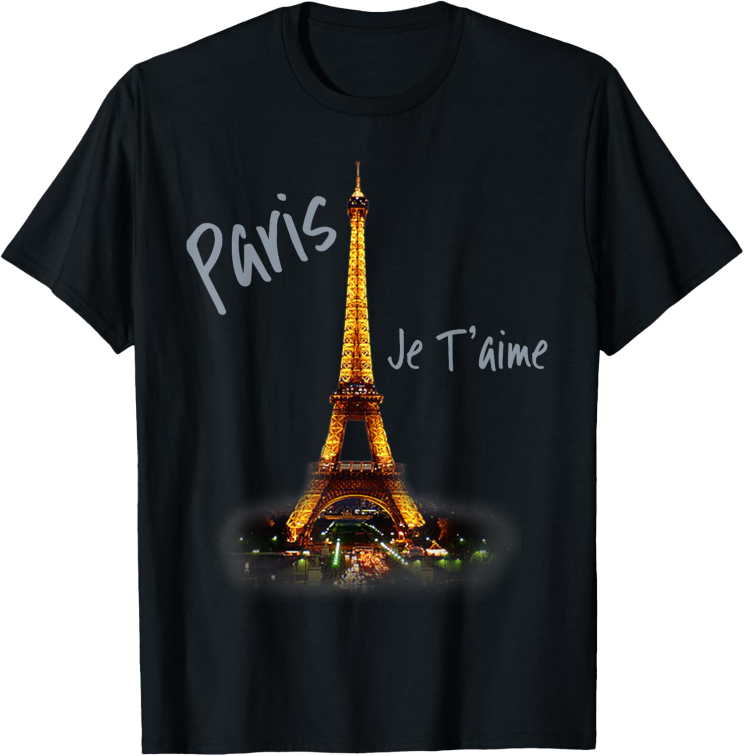 Eiffel Tower Paris French Vintage I Love Paris France T-Shirt S разноцветный