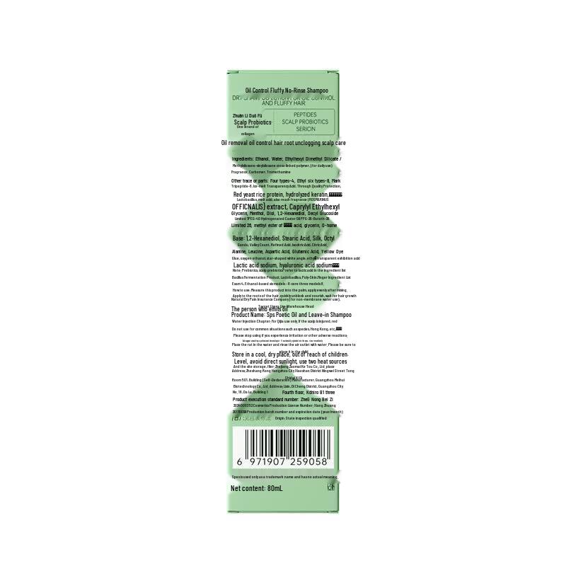 Spes Oil Control Volumizing Dry Shampoo