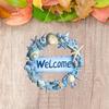 Funny Summer Welcome Wall Ornaments Wall Art Beach Shells Hanging Signs  Tropical