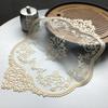 1PCS French Retro Lace Embroidery Table Decoration Napkin Mat Vase Mat 31X42CM