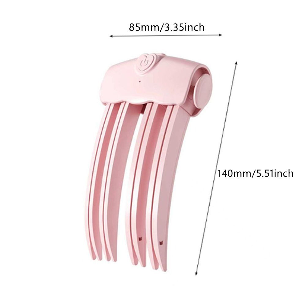 Rechargeable Electric Hair Clips High Crown Hair Roots Volumizer Volumizing Bangs Clip For Women