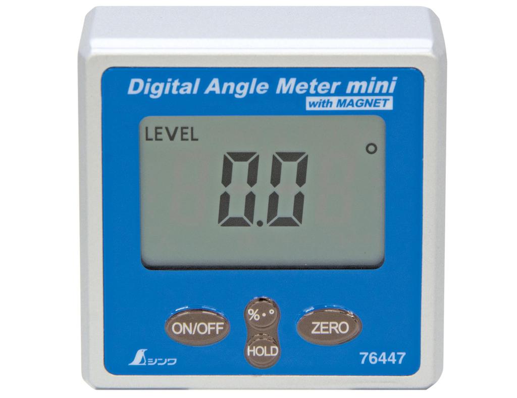Shinwa Sokutei Digital Angle Meter Mini with Magnet 76447