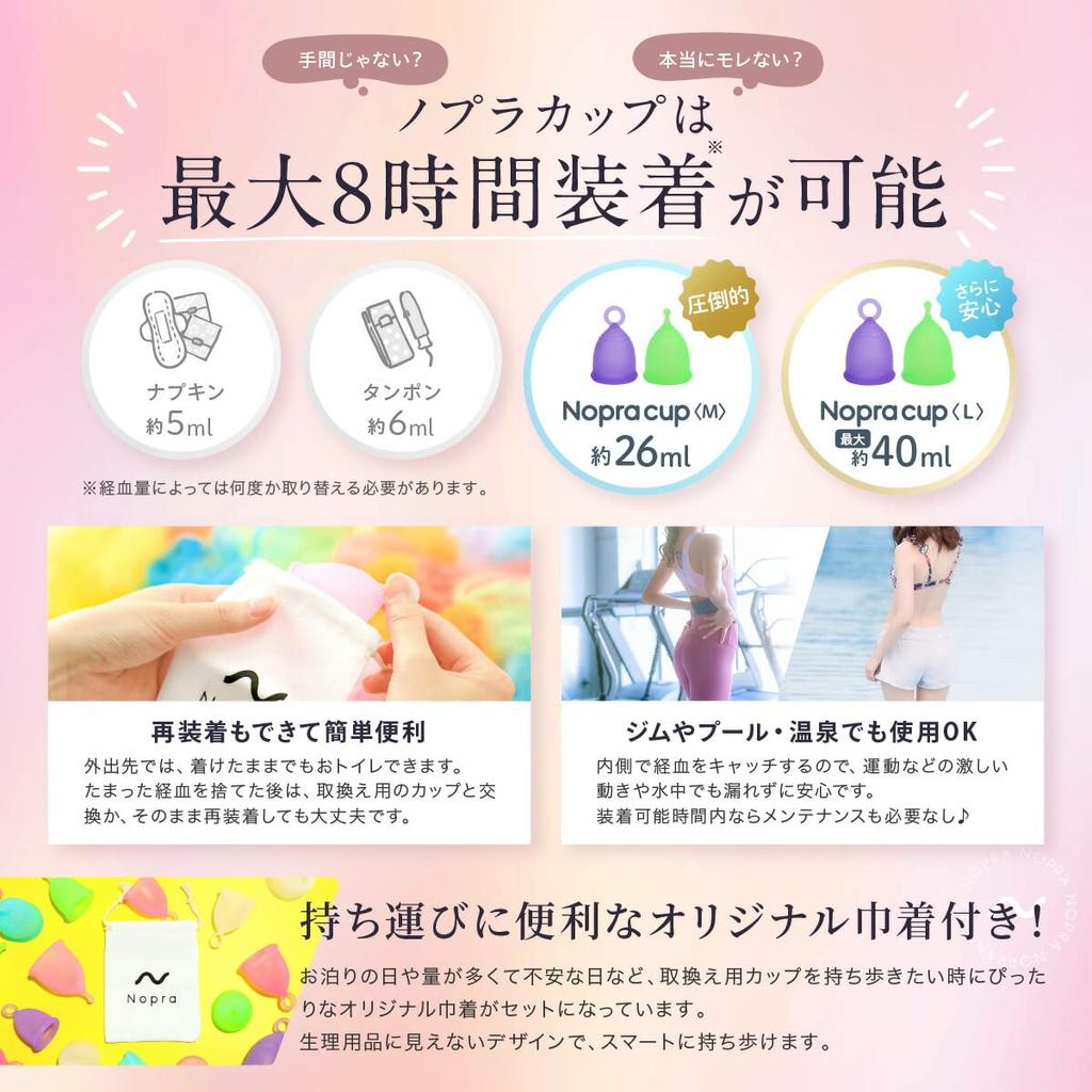 Nopra Original Menstrual Cup Menstrual Cup Menstrual Disc Menstrual Blood Cup Menstrual Cup (Original Pink, S)