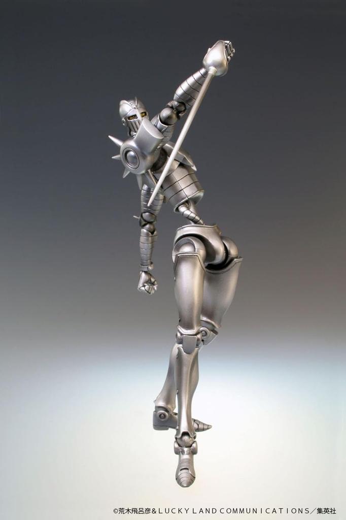 Super Action Statue Bizarre Adventure Part Silver Chariot 160mm PVC ABS Nylon Painted Action Figure "JoJo's 3" Approx. & &