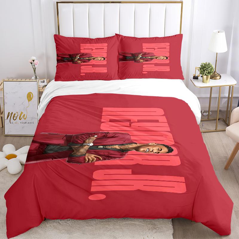 3Pcs Neymar Jr Football Legend Bedding Sets For All Sizes New 3D Printed Bed Cover Comforter Duvet Cover Pillowcase Bedroom Decoration