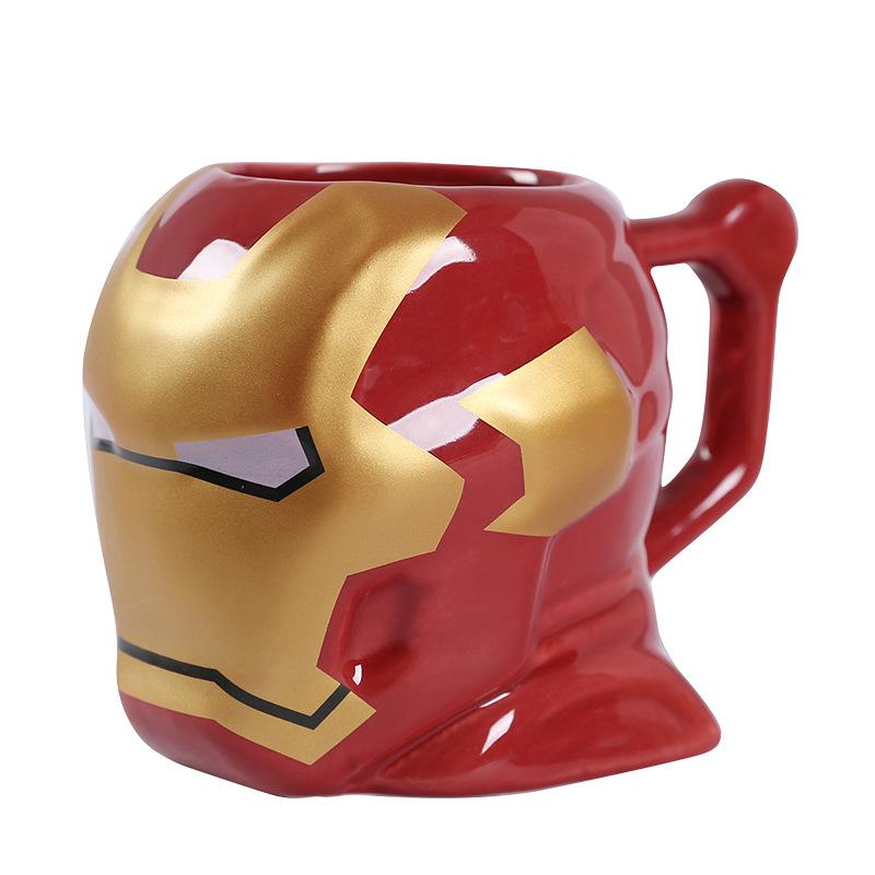 Tazza Grande in Ceramica Avengers Spider-Man Hulk Thor Iron Man Marvel Tazza da Caffè Regalo