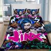 Jinx Arcane Duvet Cover Pillowcase Bedding Set Adult Boy Girl Bedroom Decoration League of Legends Gift Single Double Size