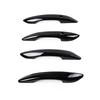 Car Decoration Door Bowl Handle Cover For Hyundai Elantra CN7 - Carbon Fiber Chrome Silver Cars Accessories