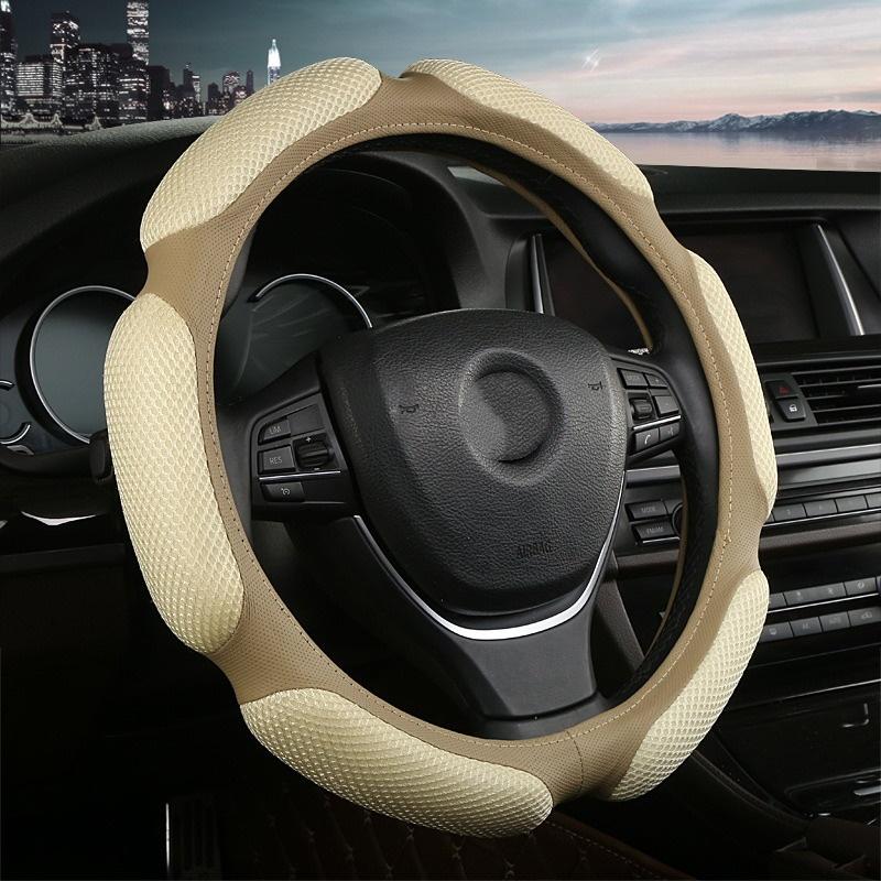 Universal Steering Wheel Cover for 38cm Diameter Car Interior Accessory Protective Decorative Car Part