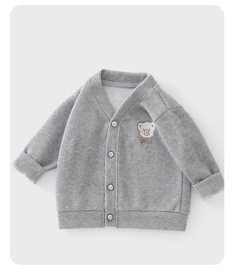 Minnie Fleece Cardigan: Warm Spring/Autumn Jacket for Infants and Toddlers