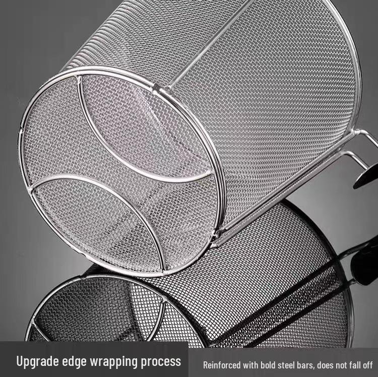 304 Stainless Steel Noodle and Soup Skimmer, Vegetable Strainer, Hot Pot Skimmer, Fine Mesh Strainer.