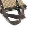 GUCCI 141471 GG Handbag Tote Bag Shoulder Bag GGCanvas/Leather Beige/Dark brown