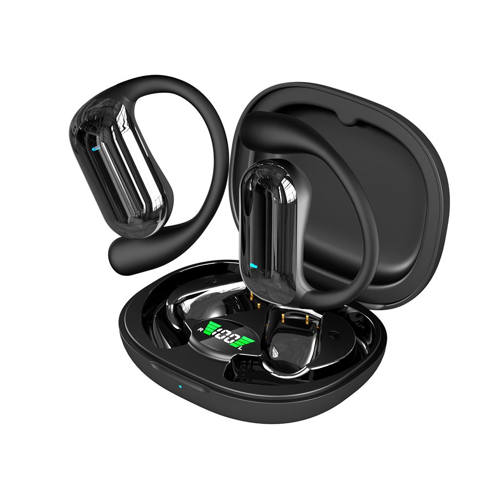 BT 5.3 AI Translation Earbuds with Ear Hook Real-Time Translation Earphone Long-Lasting for Running Fitness Learning Accessories