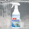 Spray do usuwania szronu z lodówki i zamrażarki 500 ml Środek do rozmrażania lodówki i zamrażarki Środek czyszczący w sprayu do wnętrza Rozpuszczalnik do usuwania warstwy lodu Bezpieczny do kontaktu z żywnością