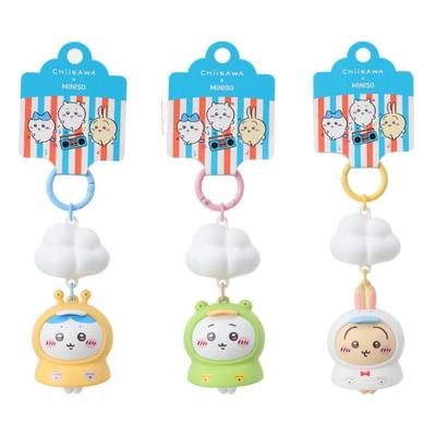 Chiikawa 3D Usagi Hachi Pendant Keychain - Cute Gift for Girls