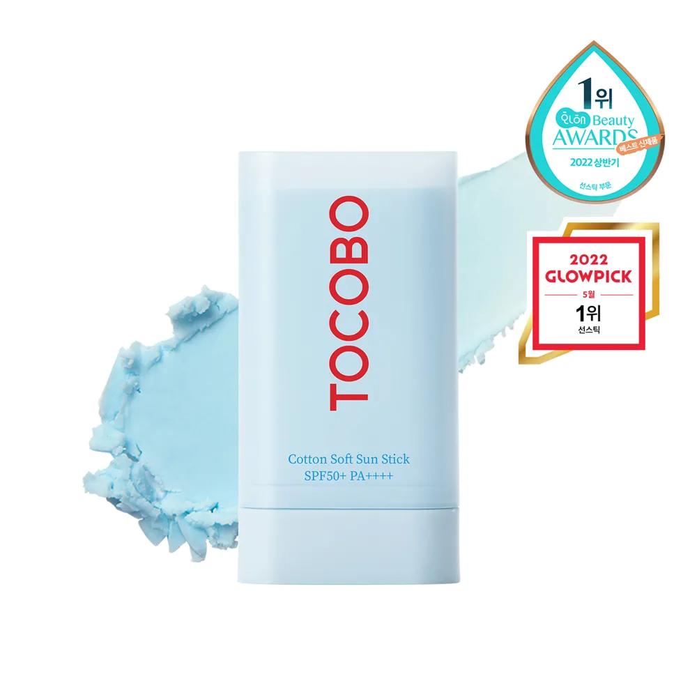 TOCOBO Cotton Soft Sun Stick 19gSPF 50+ PA++++  | Korean Sunscreen Stick Matte