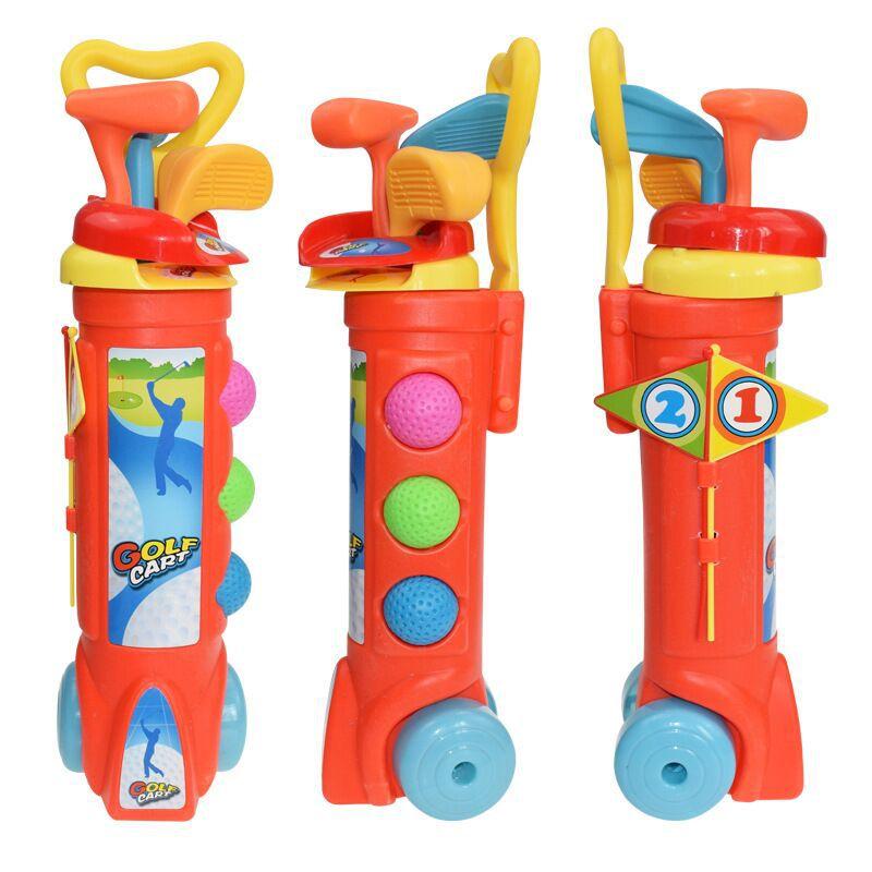 Toddler Golf Set Children Minigolf Play Sport Game Practice Indoor And Outdoor Sports Fitness Ball Outdoor Toys For Boys Girls