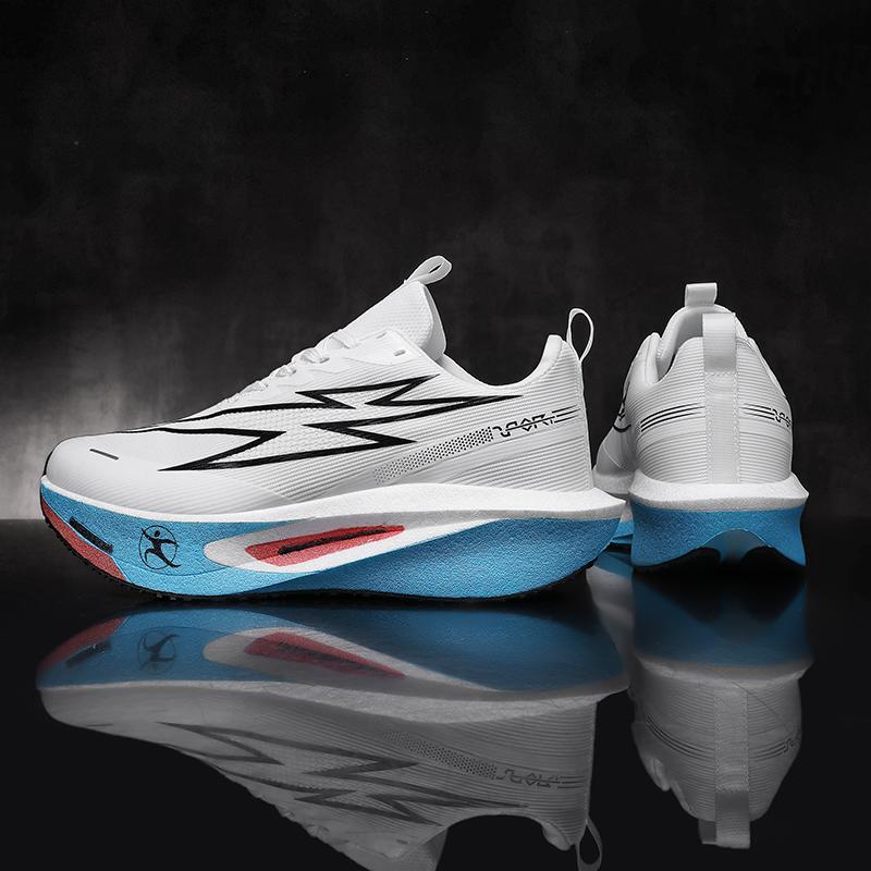 Men women running shoes four seasons fashion breathable soft-sole outdoor speed casual sneakers couple light racing sports shoes