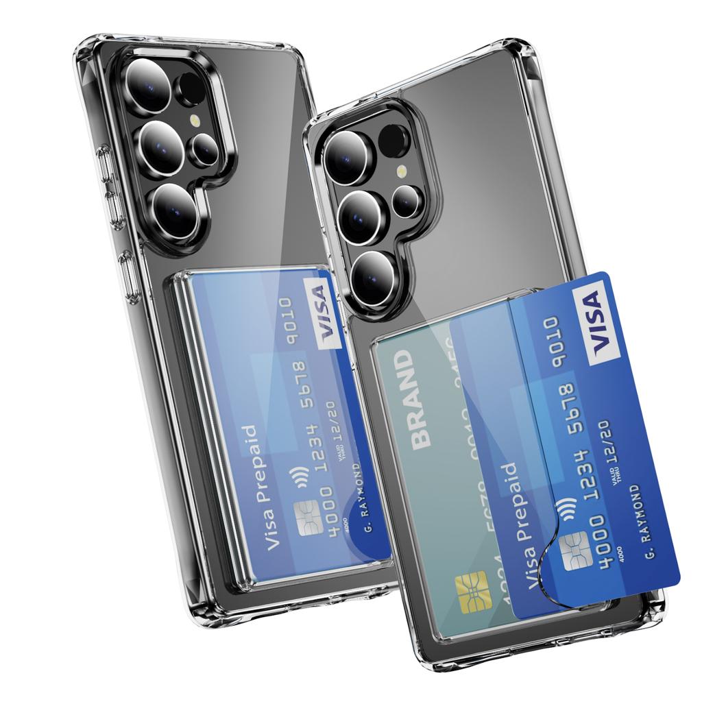 For Samsung Galaxy S26 Ultra Case Protective TPU Phone Cover with Card Holder